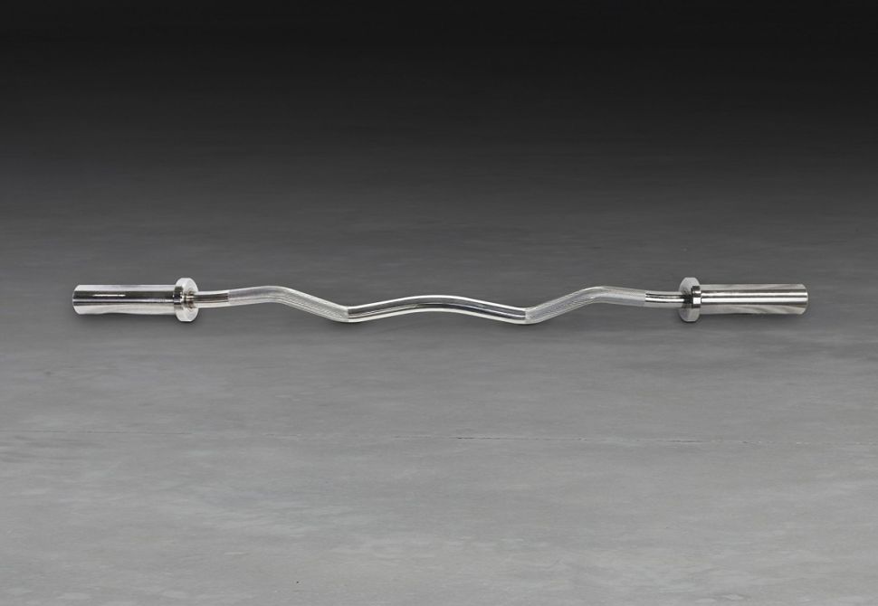 Гриф олимпийский W-образный Yousteel Curl Bar 10 кг 