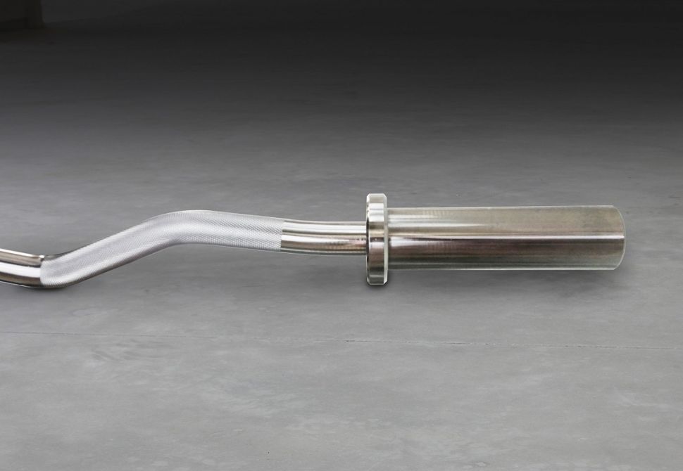 Гриф олимпийский W-образный Yousteel Curl Bar 10 кг 