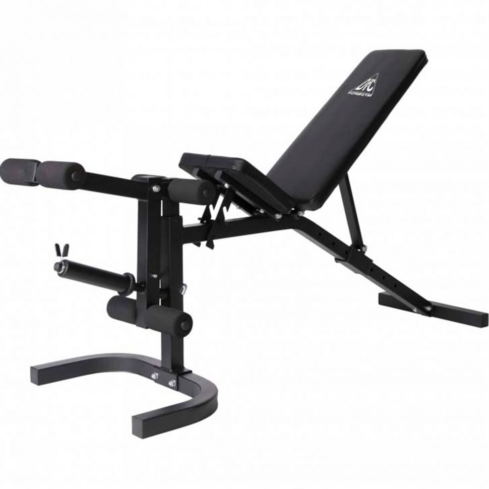 Силовой комплекс со скамьей на базе машины Смита DFC Homegym D943